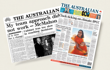 AUSTRALIAN newspaper detail image